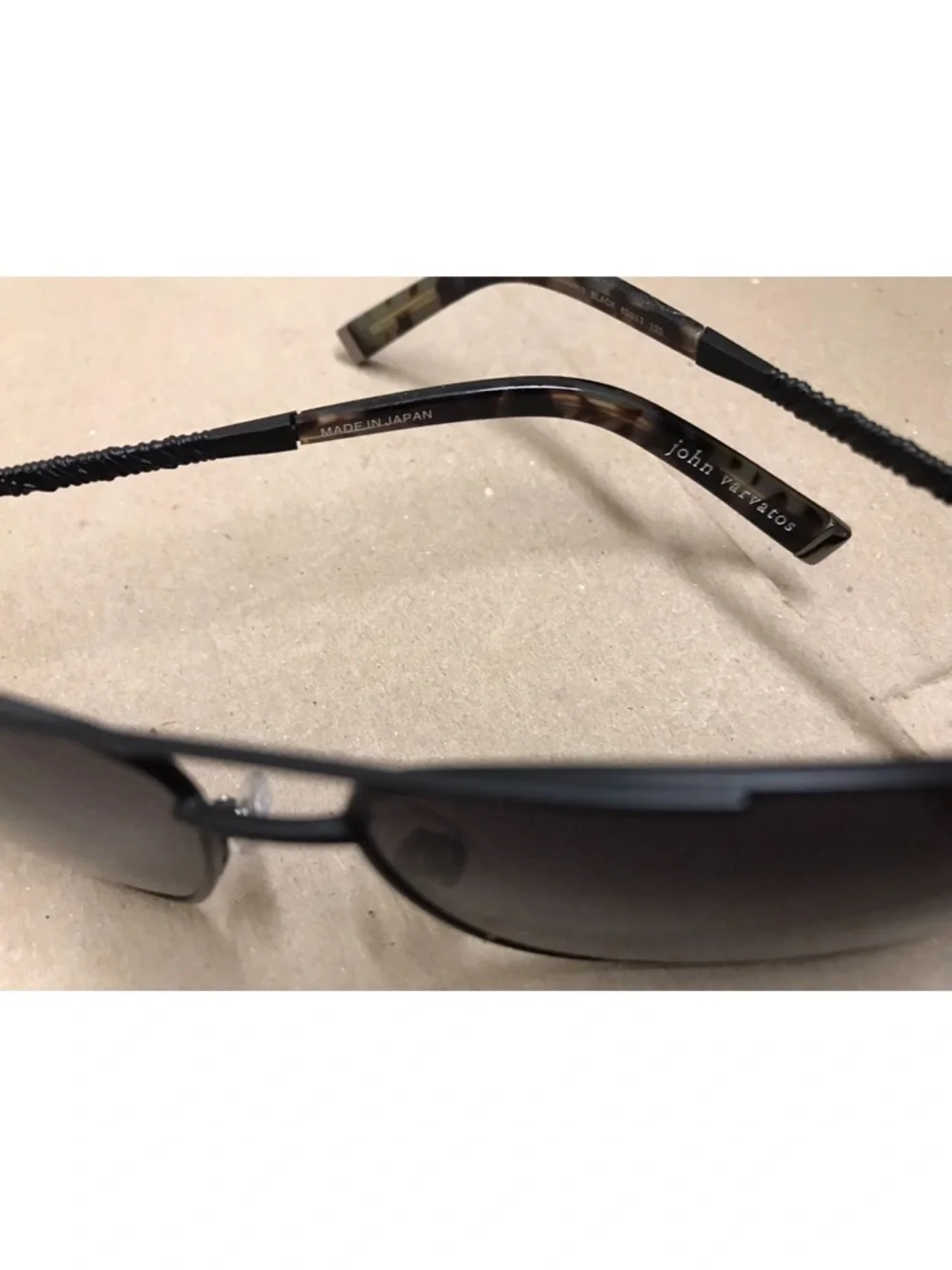 NWOT John Varvatos Square Aviator Sunglasses